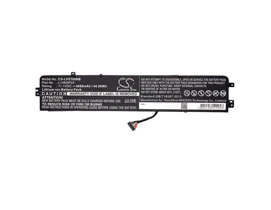 Li-ion Battery fits Lenovo, Ideapad 700, Ideapad 700-15 11.1V, 4050mAh Notebook & Laptop Cameron Sino Technology Limited