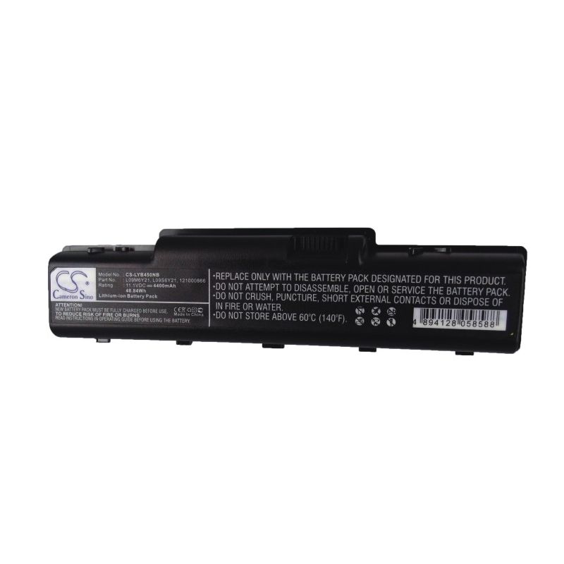 Li-ion Battery fits Lenovo, ideapad B450, ideapad B450a, ideapad B450l 11.1V, 4400mAh Notebook & Laptop Cameron Sino Technology Limited