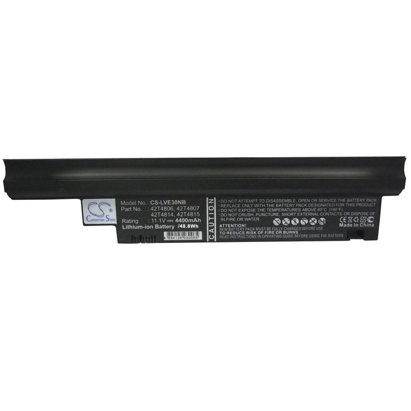 Li-ion Battery fits Lenovo, thinkpad 0196rv 4, thinkpad 0196rv 8, thinkpad 0196rv 9 11.1V, 4400mAh Computer Cameron Sino Technology Limited (Suspended)