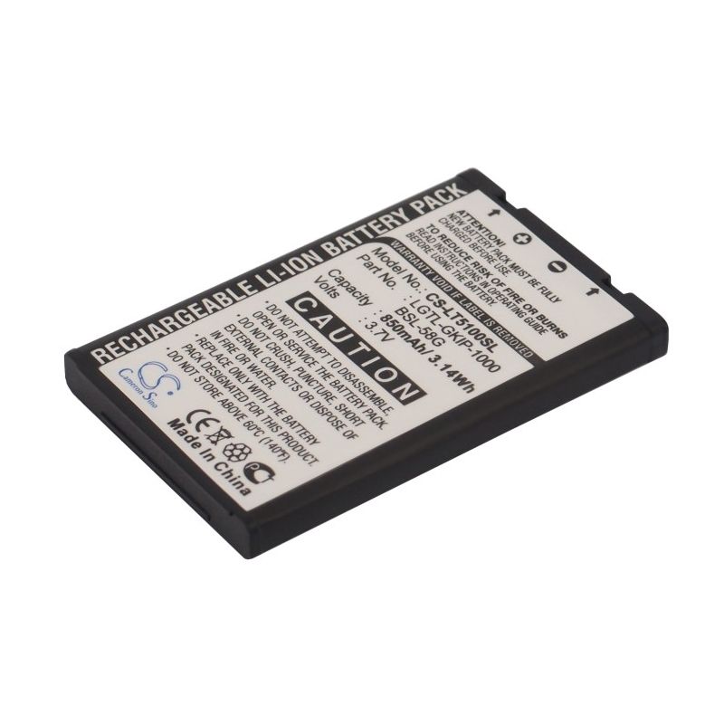 Li-ion Battery fits Lg, a7110, a7150, c3100 3.7V, 850mAh Communications Cameron Sino Technology Limited