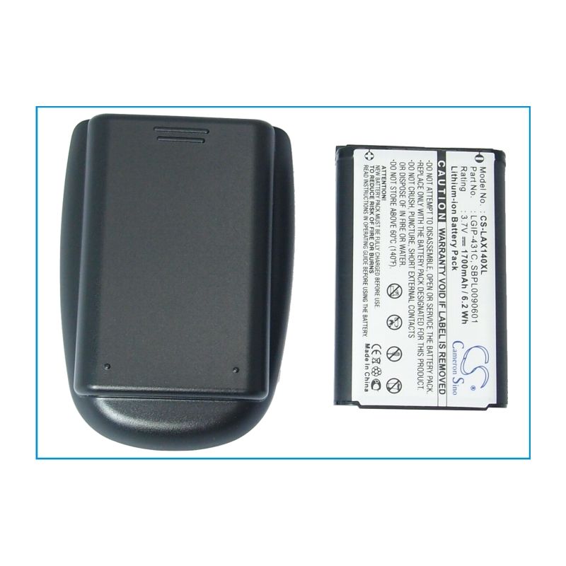 Li-ion Battery fits Lg, ax140, ax145, ux140 3.7V, 1700mAh Communications Cameron Sino Technology Limited