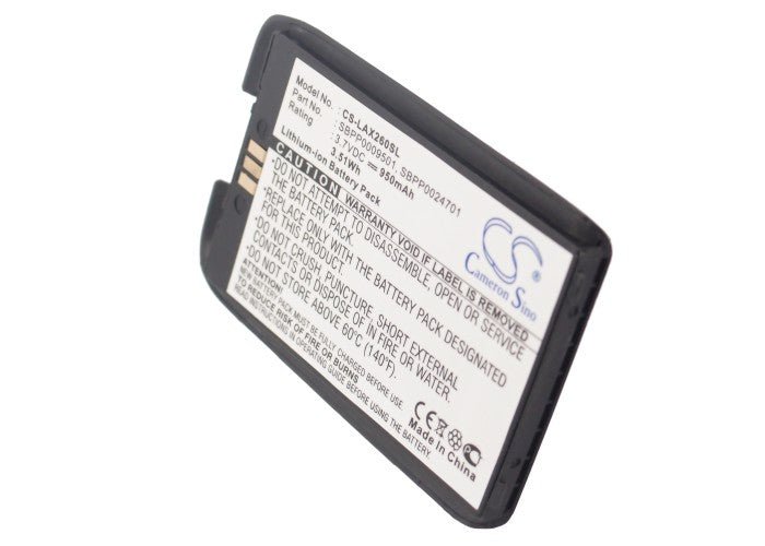Li-ion Battery fits Lg, Ax260, Lx260, Rumor 3.7V, 950mAh Communications Cameron Sino Technology Limited (Suspended)
