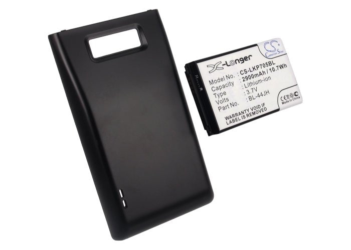Li-ion Battery fits Lg, Optimus P705, Optimus P705g 3.7V, 2900mAh Mobile & SmartPhone Cameron Sino Technology Limited