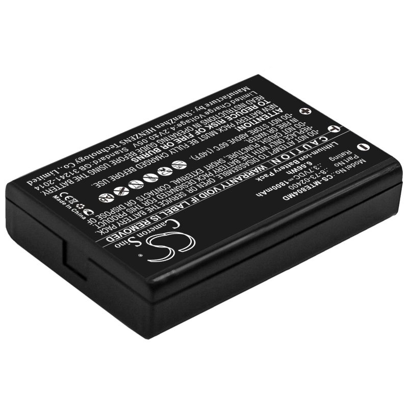 Li-ion Battery Fits Maico, Easytymp, Interacoustics Titan 3.7v, 1800mah Medical Cameron Sino Technology Limited