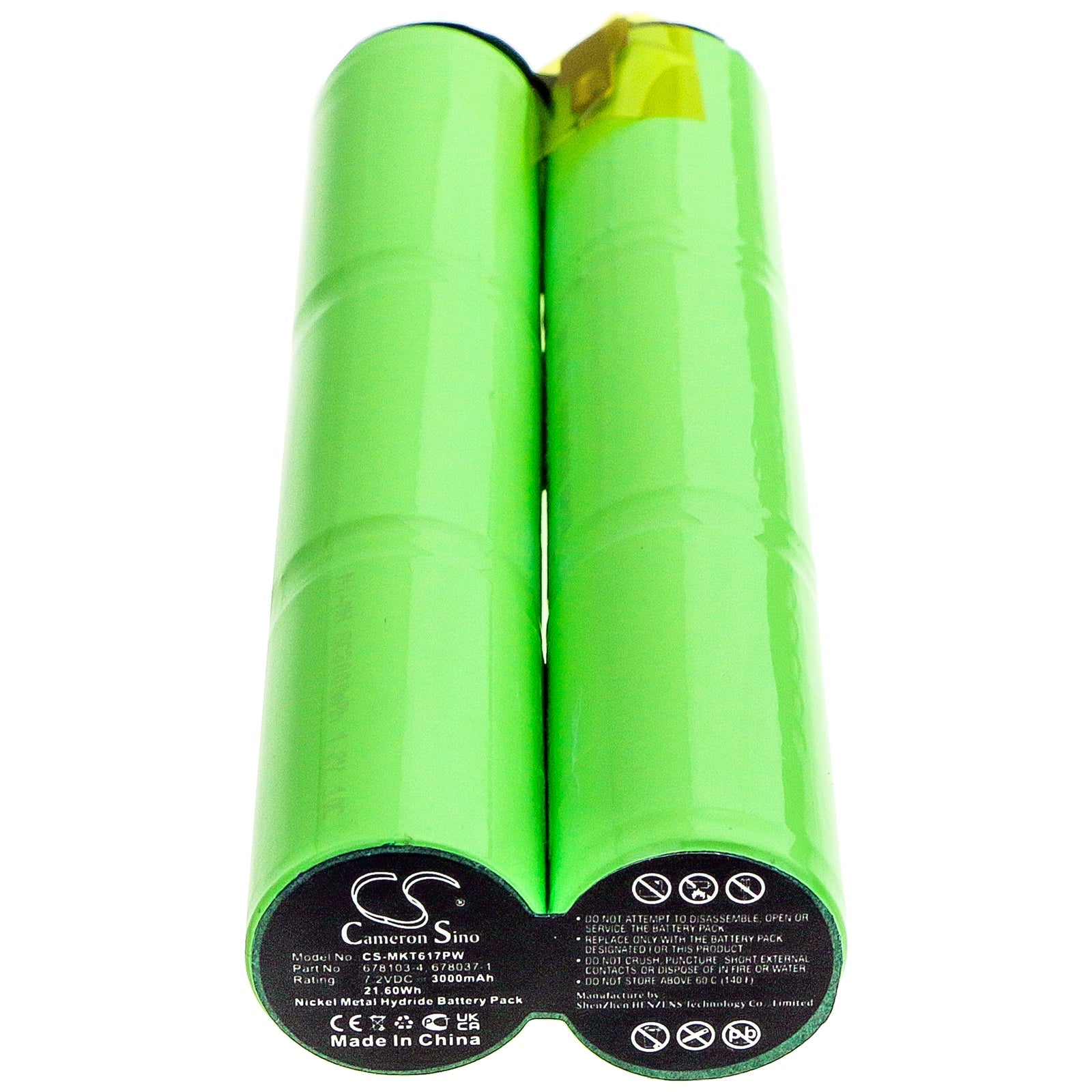 Li-ion Battery fits Makita, 6010sd, 6010sdw, 6070d 7.2V, 3000mAh Power Tools Cameron Sino Technology Limited
