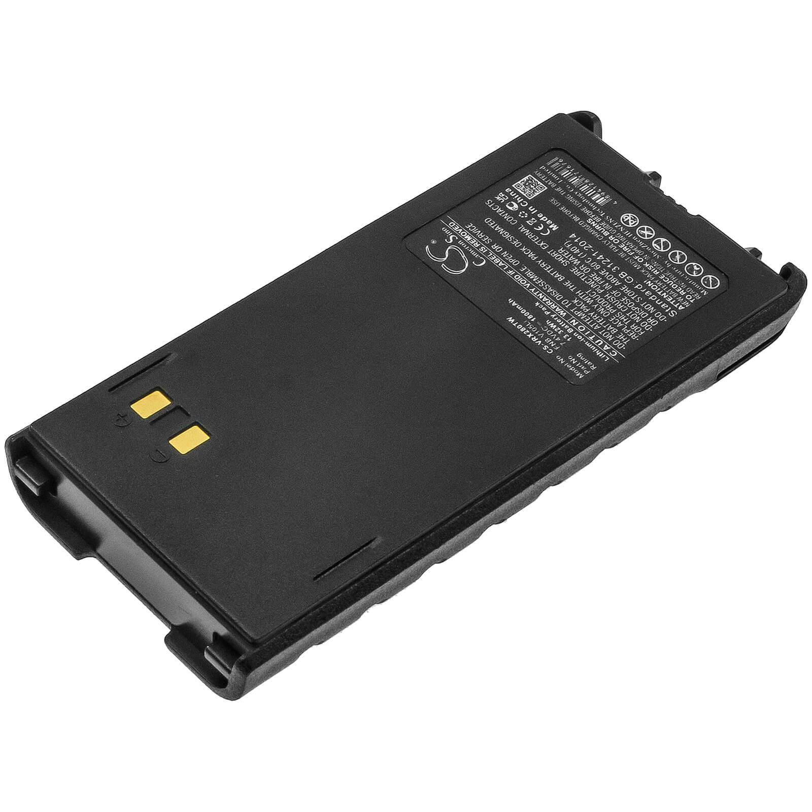 Li-ion Battery fits Marantz, Hx280, Hx280e 7.4V, 1800mAh / 13.32Wh Two-Way Radio Cameron Sino Technology Limited