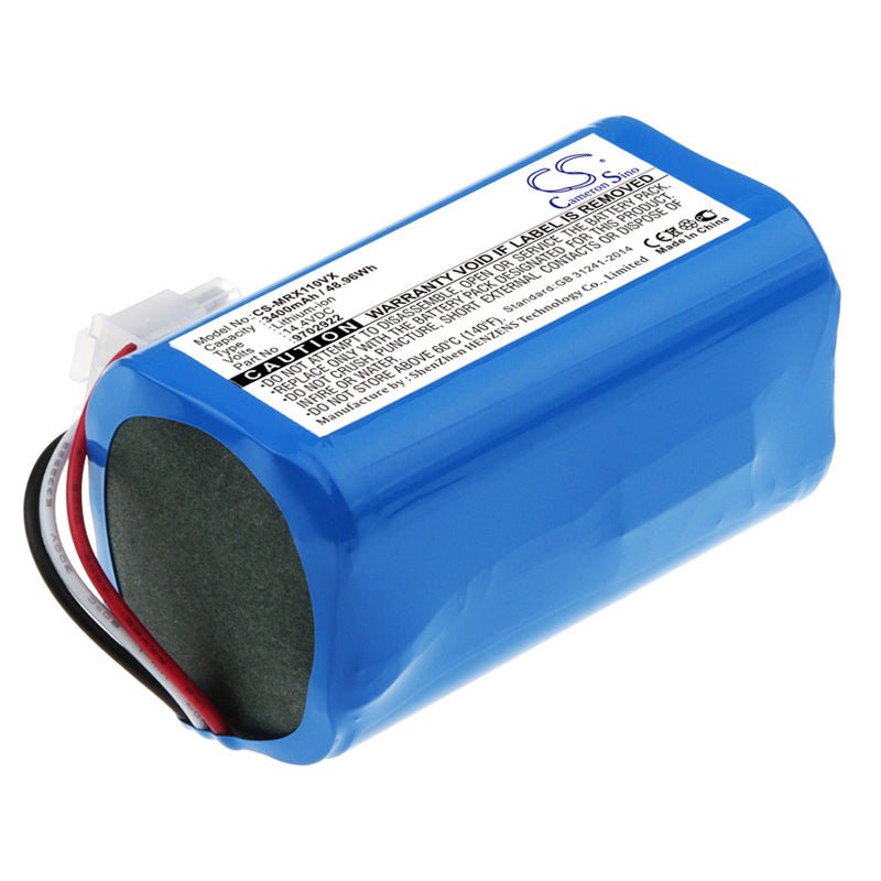 Li-ion Battery fits Miele, 9702922 14.4V, 3400mAh Vacuum Cameron Sino Technology Limited