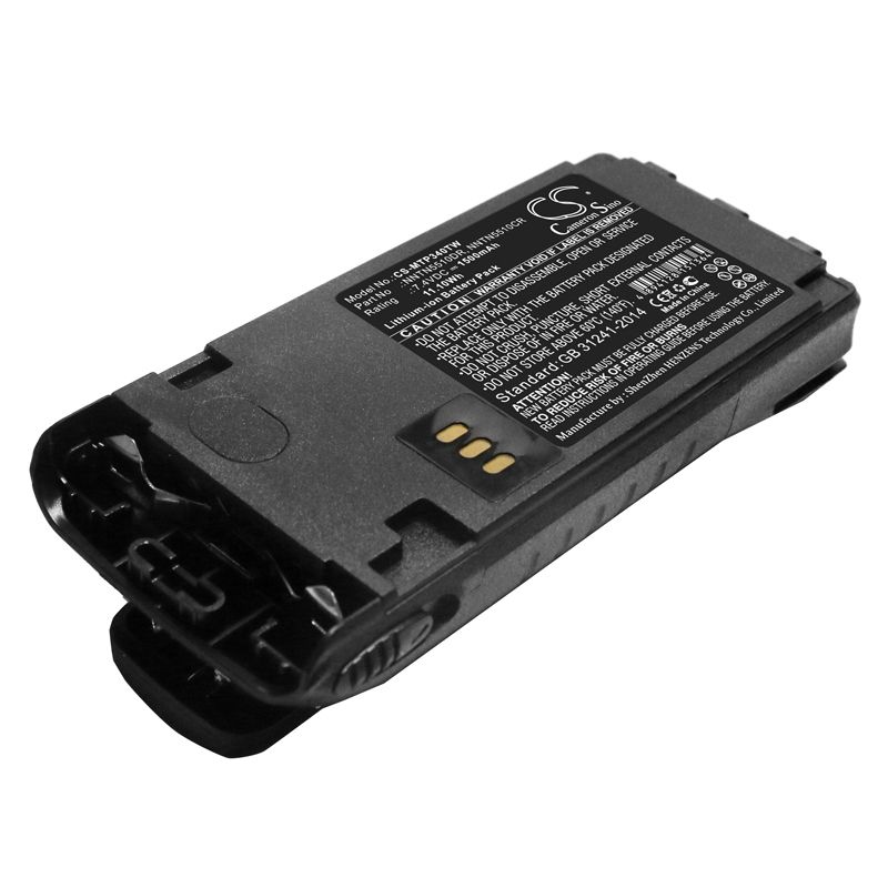 Li-ion Battery fits Motorola, Gp329 Ex, Gp340 Ex 7.4V, 1500mAh Two-Way Radio Cameron Sino Technology Limited