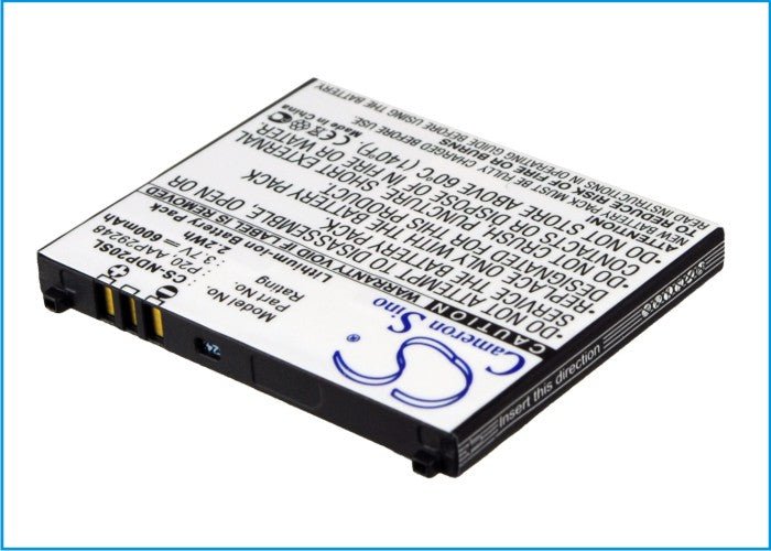 Li-ion Battery fits Ntt Docomo, P-01b, P-02b, P-04b 3.7V, 600mAh Communications Cameron Sino Technology Limited (Suspended)