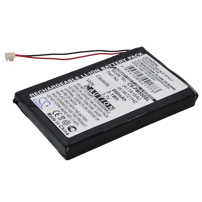 Li-ion Battery fits Palm, M550, Tungsten T1, Tungsten T2 3.7V, 850mAh PDA & Pocket PC Cameron Sino Technology Limited