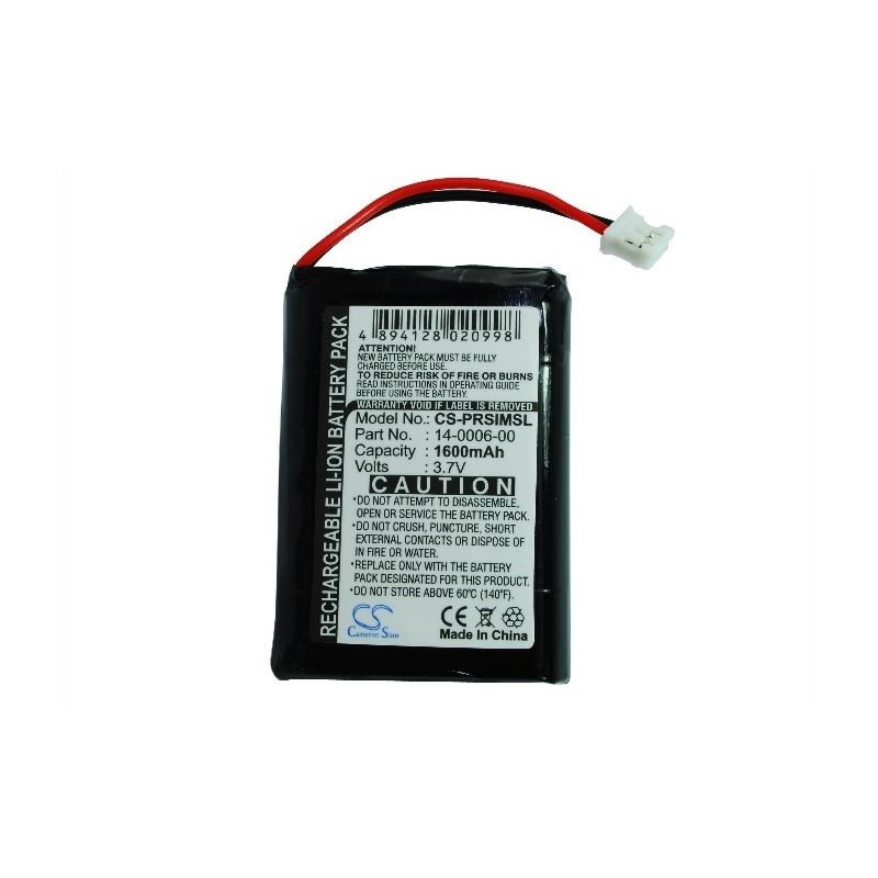 Li-ion Battery fits Palm, Visor Prism 3.7V, 1600mAh PDA & Pocket PC Cameron Sino Technology Limited