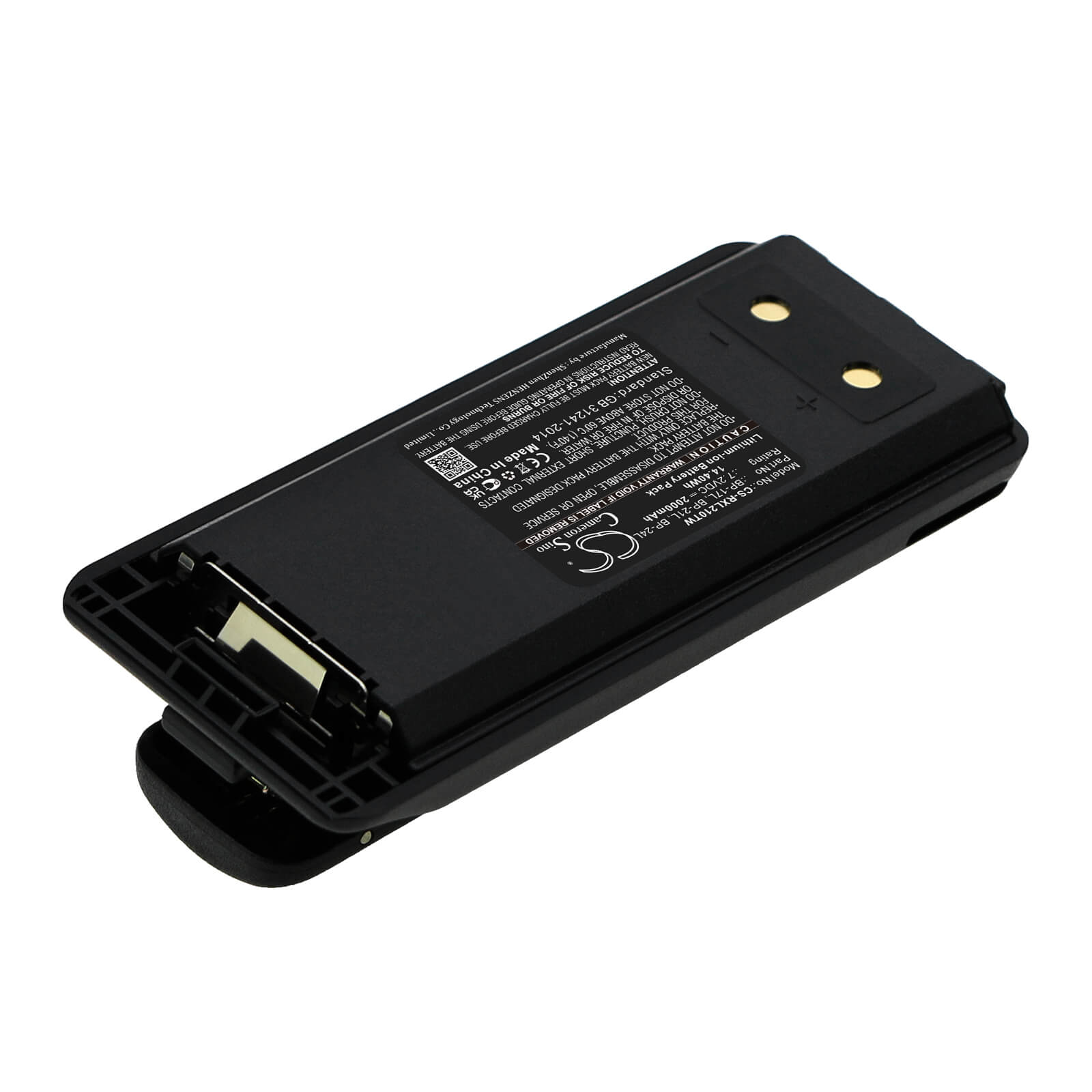 Li-ion Battery fits Rexon, Lis201, Lis2010 7.2V, 2000mAh / 14.40Wh Two-Way Radio Cameron Sino Technology Limited