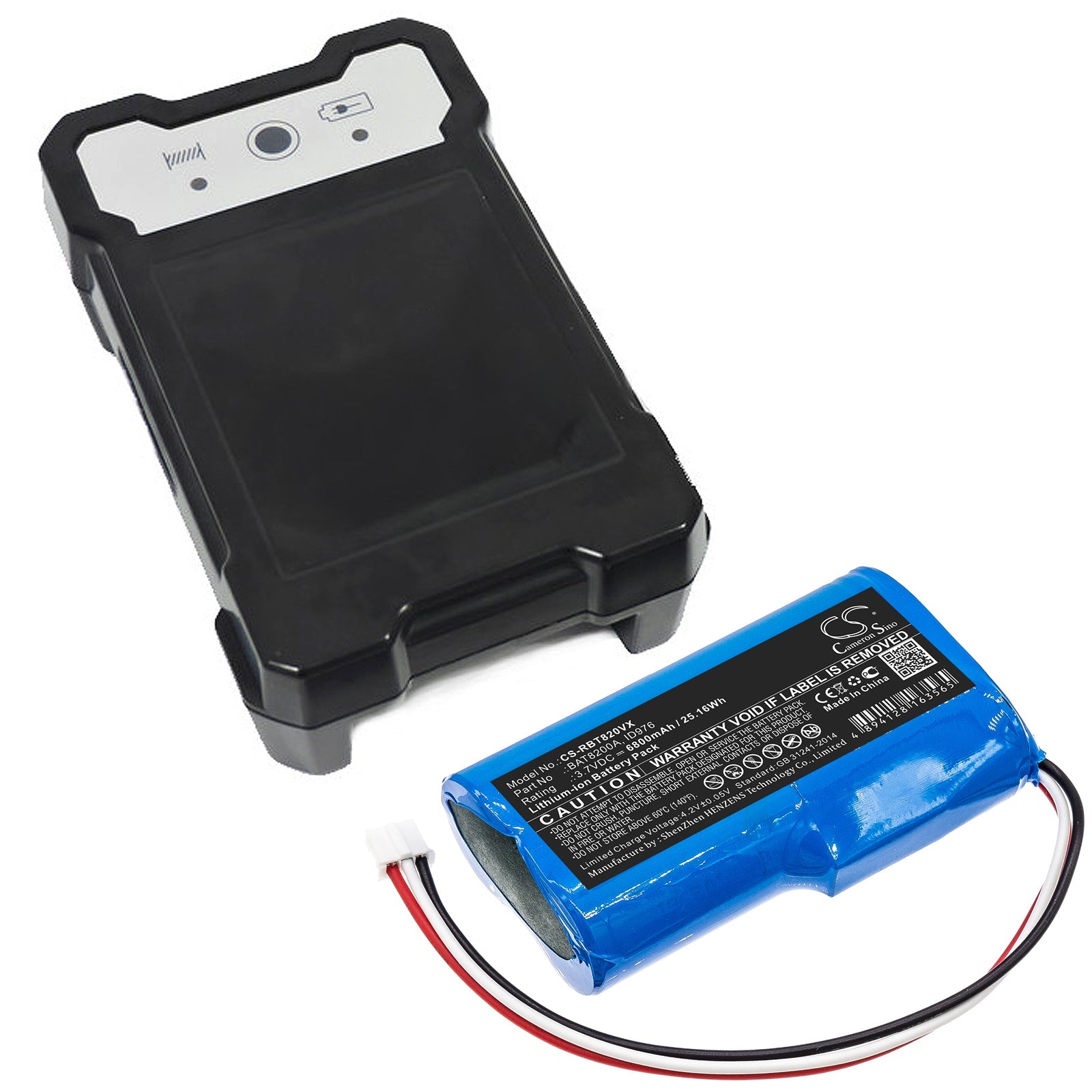 Li-ion Battery fits Robomow, Robozone Switch 2019 3.7V, 6800mAh Lawn Mowers Cameron Sino Technology Limited