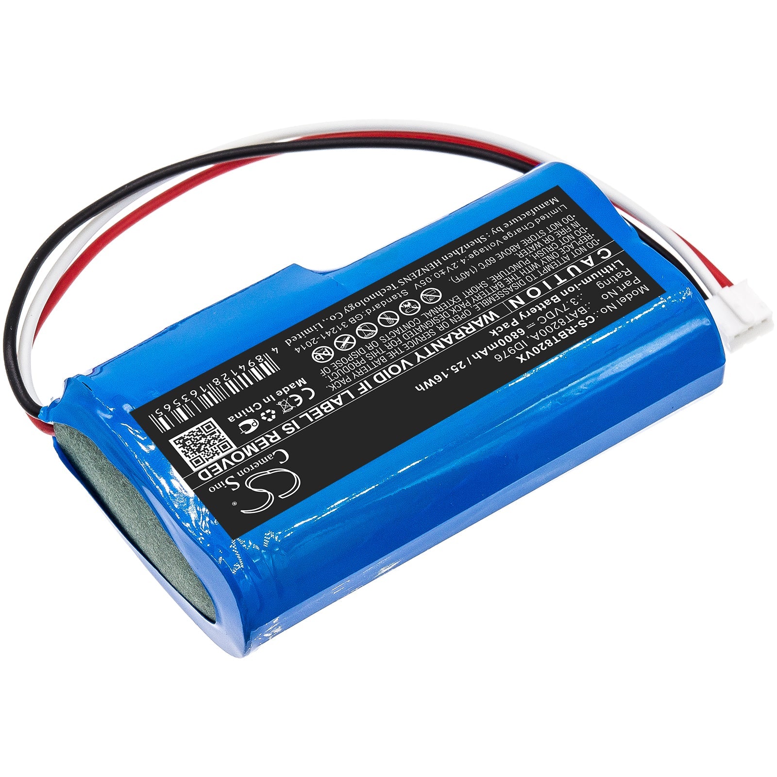 Li-ion Battery fits Robomow, Robozone Switch 2019 3.7V, 6800mAh Lawn Mowers Cameron Sino Technology Limited
