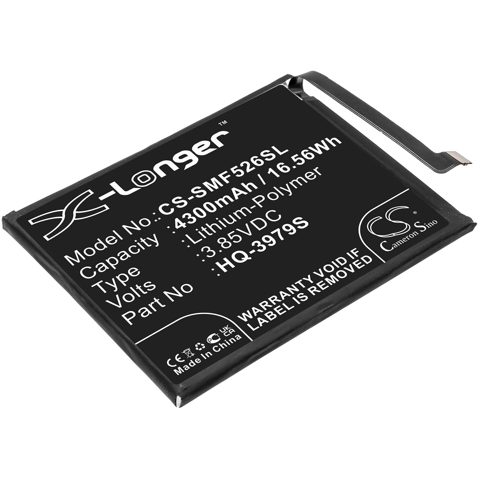 Li - ion Battery fits Samsung, Galaxy F52, Galaxy F52 5g 2021, Sm - e5260 3.85V, 4300mAh - Batterybuyer.ca