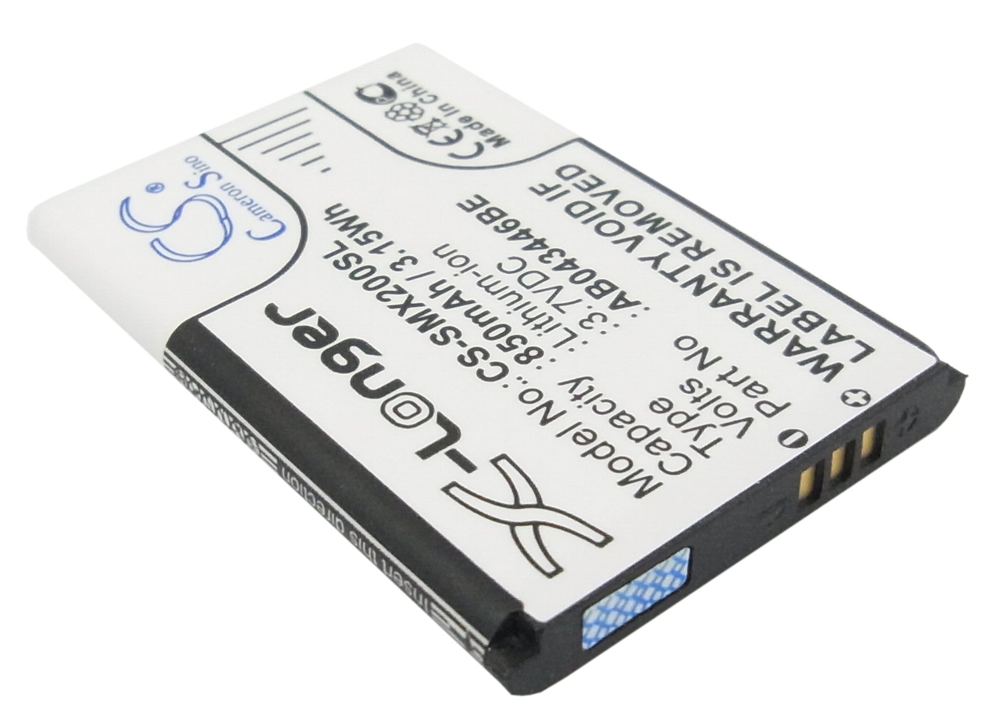 Li-ion Battery fits Samsung, Gt-c5212, Gt-e1080, Gt-e1100 3.7V, 850mAh Mobile & SmartPhone Cameron Sino Technology Limited