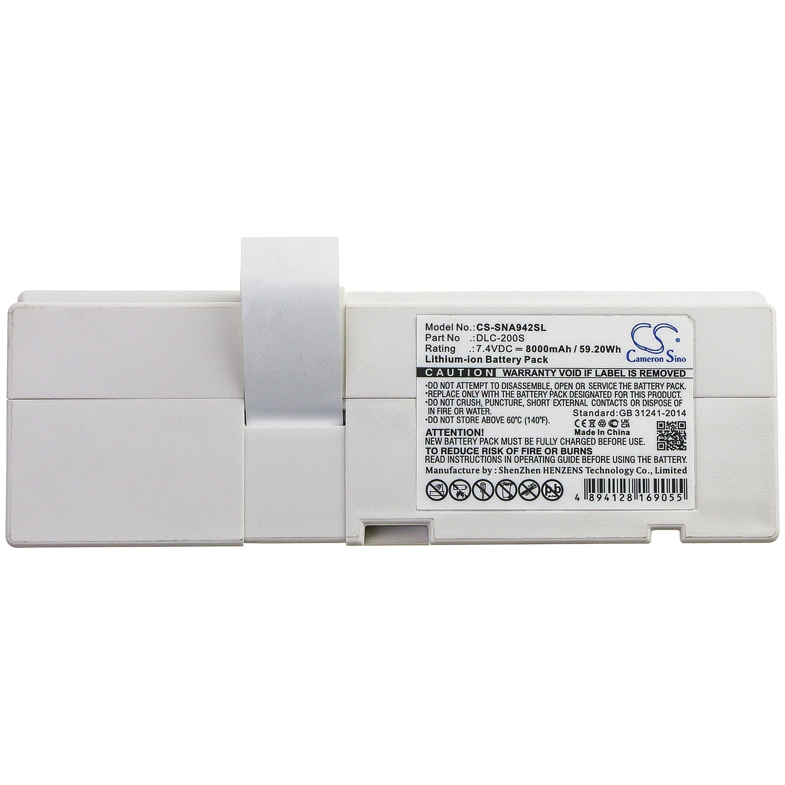 Li-ion Battery fits Sercomm, Na942s 7.4V, 8000mAh Cable Modem Cameron Sino Technology Limited