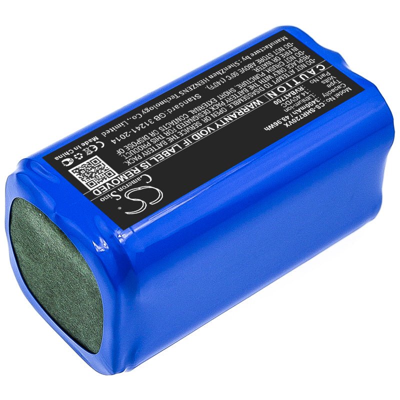 Li-ion Battery fits Shark, Ion Robot 700, Ion Robot 720 14.4V, 3400mAh Vacuum Cameron Sino Technology Limited
