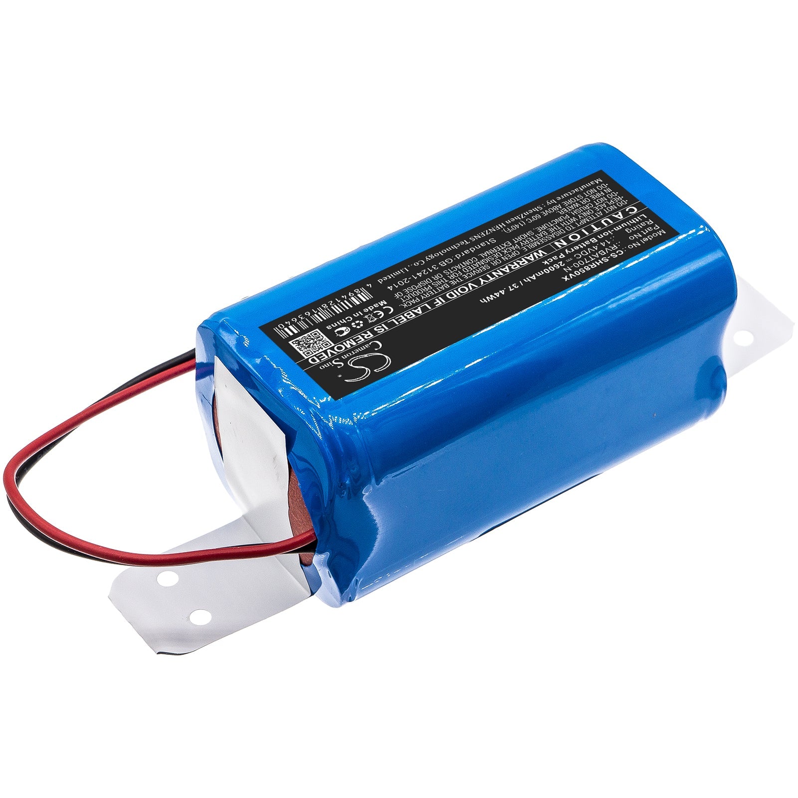 Li-ion Battery fits Shark, Rv700_n, Rv720_n 14.4V, 2600mAh Vacuum Cameron Sino Technology Limited