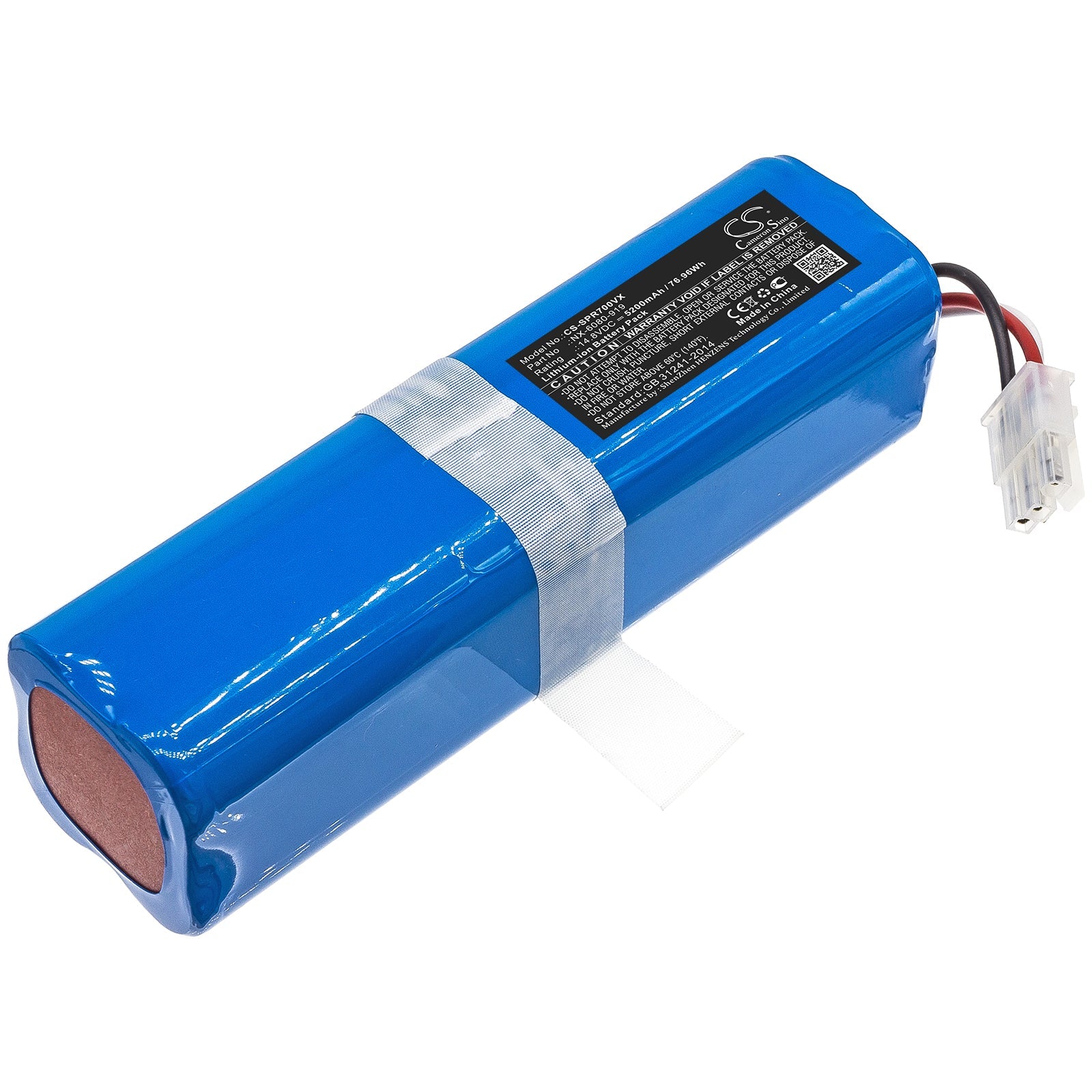 Li-ion Battery fits Sichler, Nx-6080-919 14.8V, 5200mAh Vacuum Cameron Sino Technology Limited
