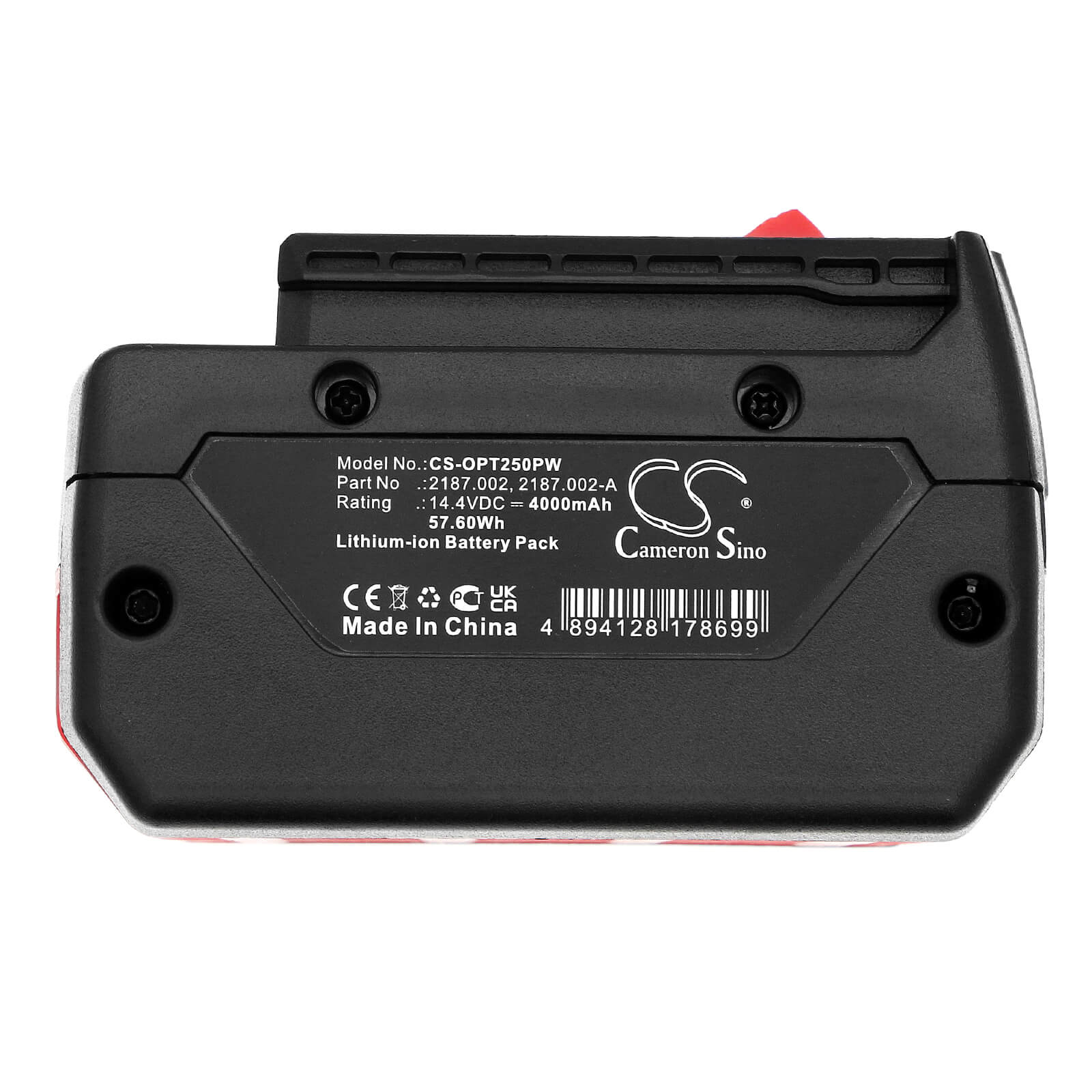 Li-ion Battery fits Signode, Bxt2, Vt550l 14.4V, 4000mAh / 57.60Wh Strapping Tools Cameron Sino Technology Limited