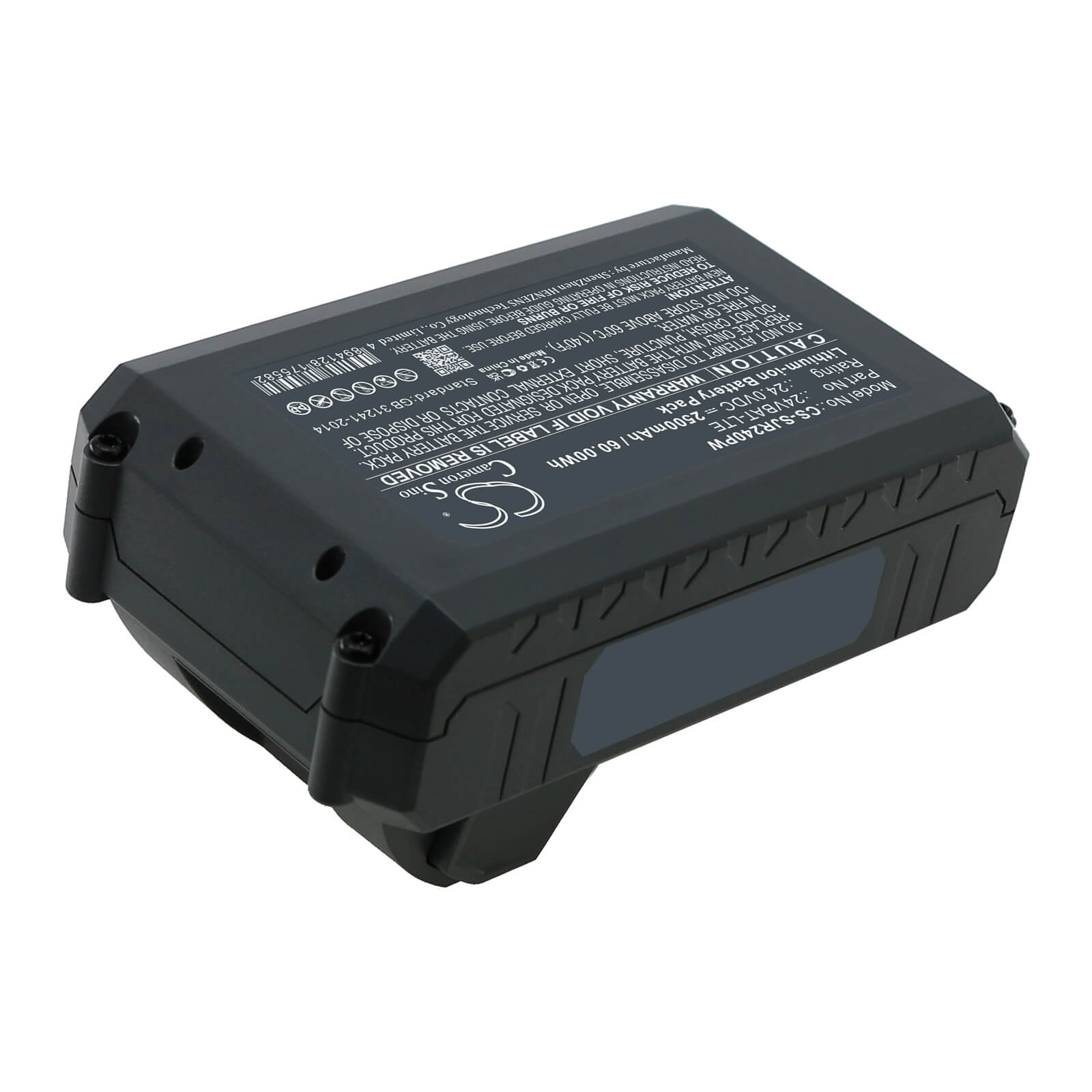 Li-ion Battery fits Snow Joe, 24v-ajc-lte, 24v-jb-lte 24.0V, 2500mAh / 60.00Wh Gardening Tools Cameron Sino Technology Limited