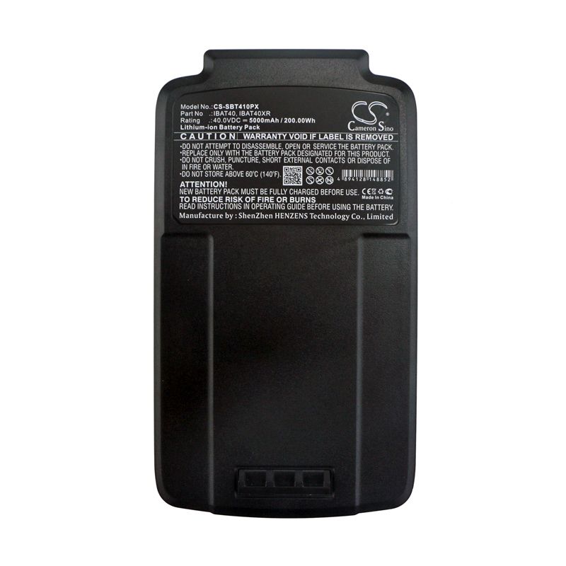 Li-ion Battery fits Snow Joe, Ion13ss, Ion16cs 40.0V, 5000mAh Gardening Tools Cameron Sino Technology Limited