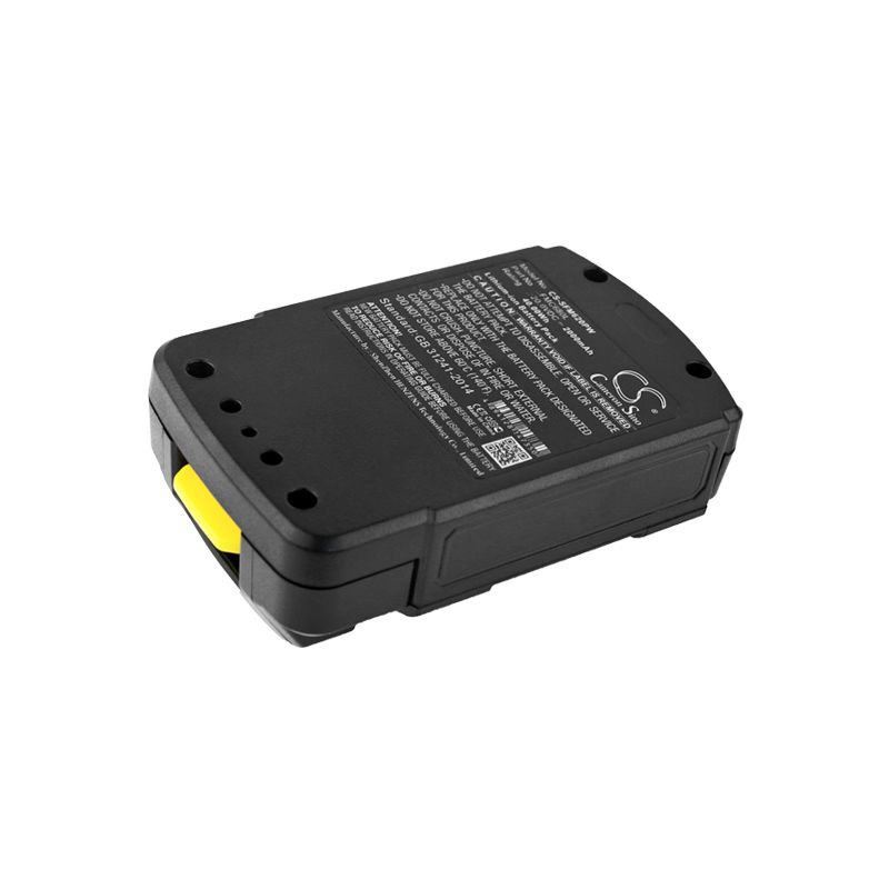 Li-ion Battery Fits Stanley, Fmc620 20.0v, 2000mah Power Tools Cameron Sino Technology Limited