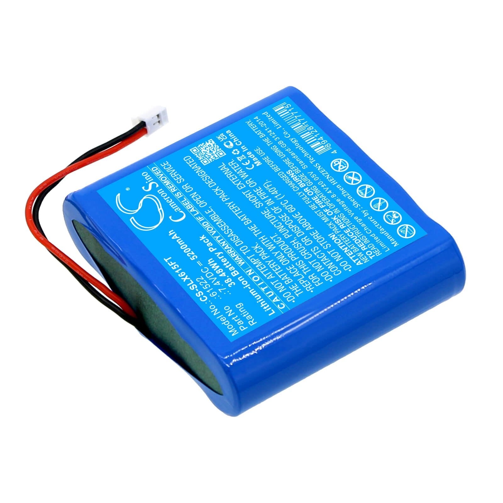 Li-ion Battery fits Streamlight, Beartrap 7.4V, 5200mAh / 38.48Wh Flashlight Cameron Sino Technology Limited