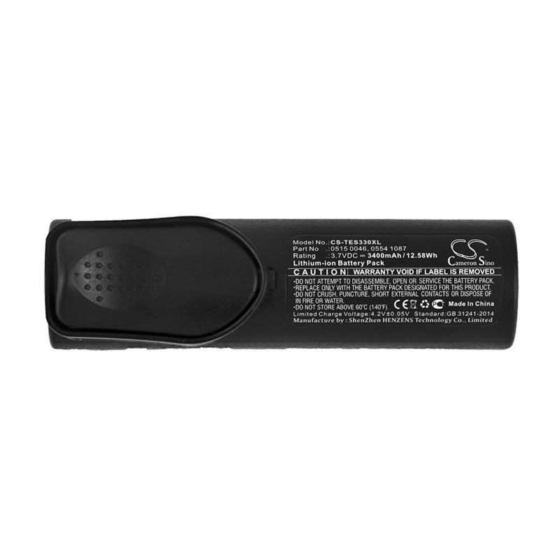 Li-ion Battery fits Testo, 310, 320 3.7V, 3400mAh Equipment & Survey & Test Cameron Sino Technology Limited
