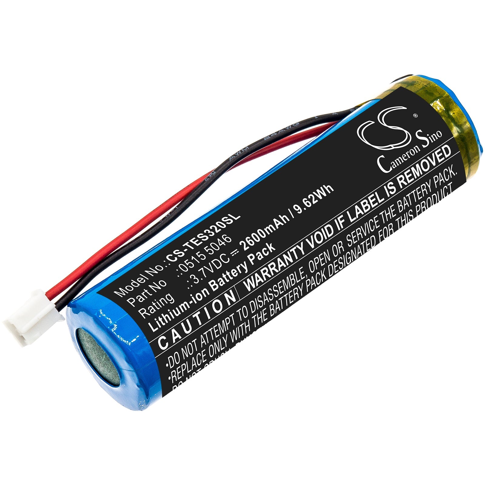 Li-ion Battery fits Testo, 320 Combustion Analyzer 3.7V, 2600mAh Equipment & Survey & Test Cameron Sino Technology Limited