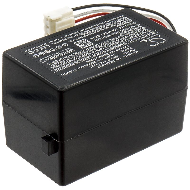 Li-ion Battery fits Toshiba, Vc-rcx1, Vc-rv1 14.4V, 2600mAh Vacuum Cameron Sino Technology Limited