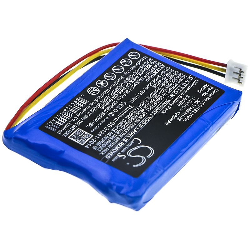 Li-ion Battery fits Tosight, Tsel-110 7.2V, 1200mAh Equipment & Survey & Test Cameron Sino Technology Limited