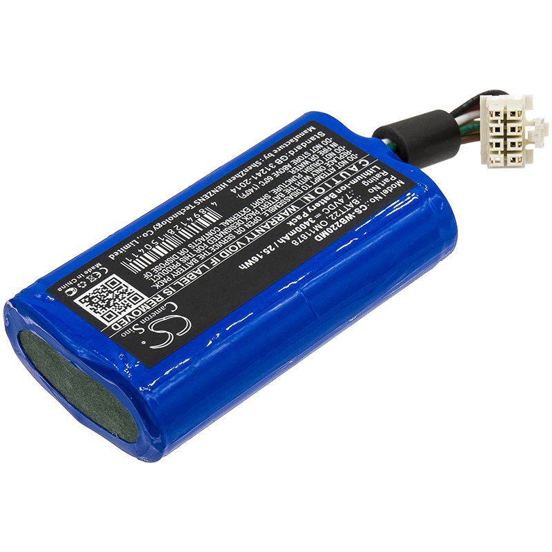 Li-ion Battery fits Welch-allyn, Connex Spot, Connex Spot Monitor 7.4V, 3400mAh Medical Cameron Sino Technology Limited