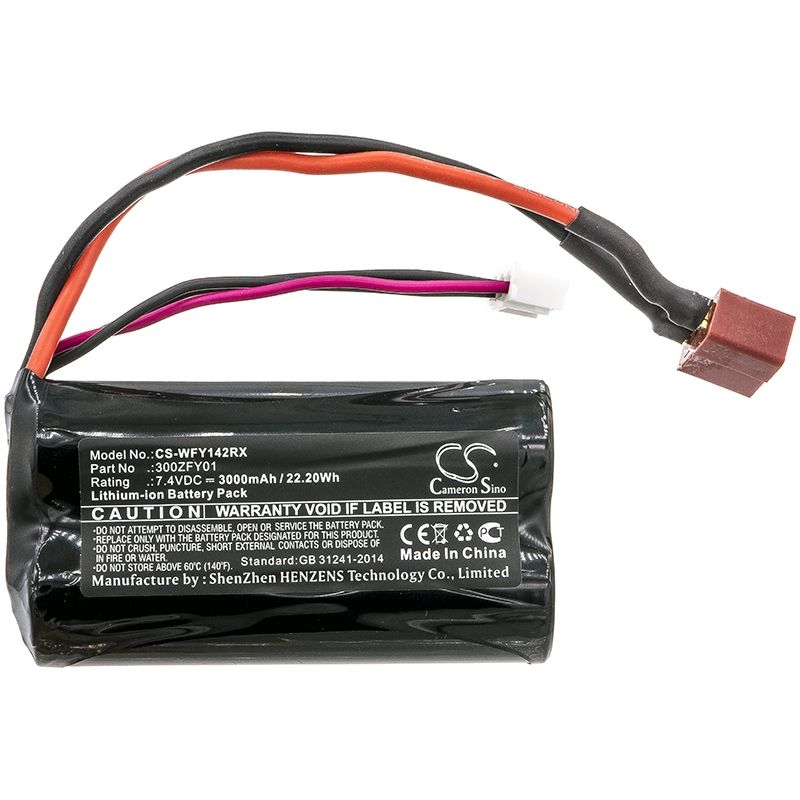 Li-ion Battery Fits Wltoys, 12423, 12428, Fy01 7.4v, 3000mah Cars Cameron Sino Technology Limited