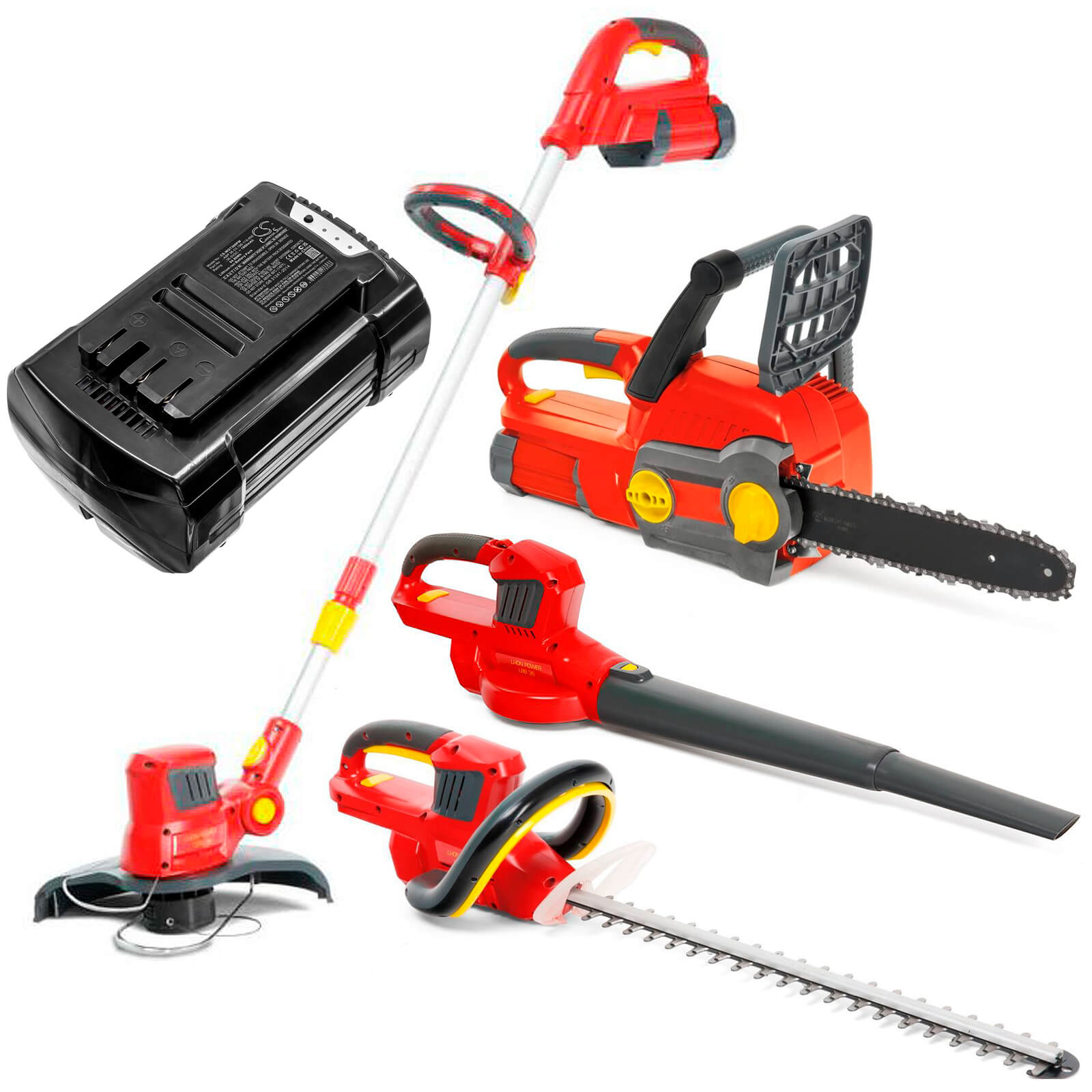 Li-ion Battery fits Wolf Garten, Csb 36, Gtb 36 36.0V, 1800mAh / 64.80Wh Gardening Tools Cameron Sino Technology Limited