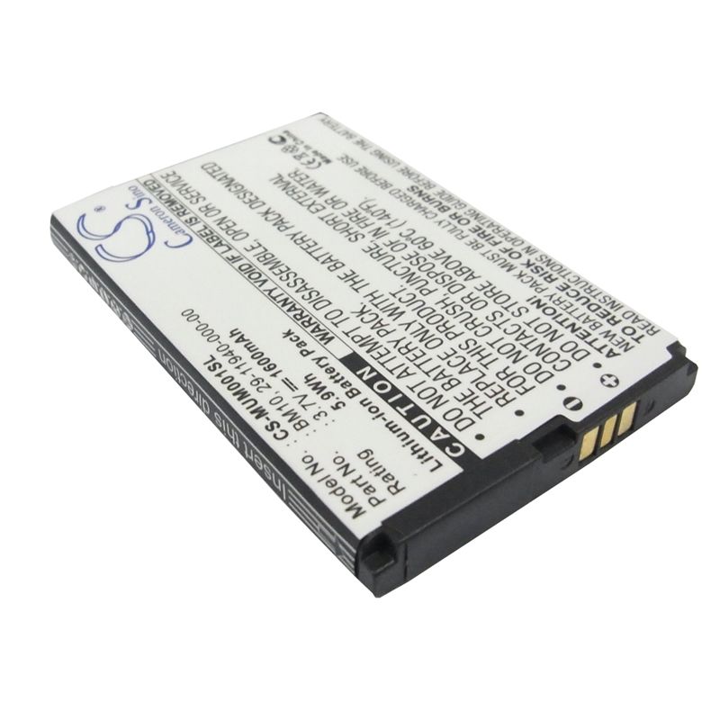 Li-ion Battery fits Xiaomi, M1, Mi-one, Mi-one Plus 3.7V, 1600mAh PDA & Pocket PC Cameron Sino Technology Limited