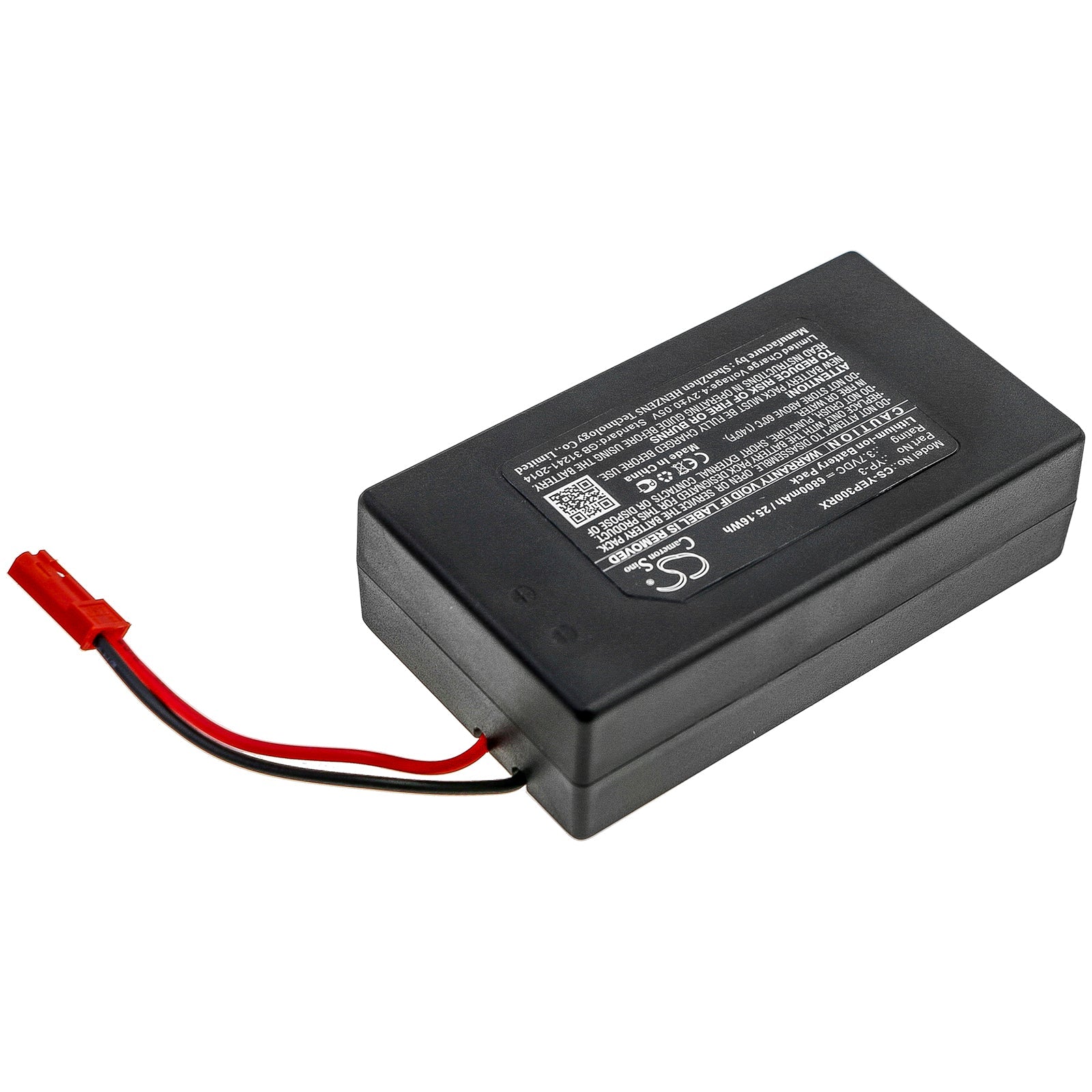 Li-ion Battery fits Yuneec, Q500, St10, St10 Chroma Ground Station 3.7V, 6800mAh Remote Controller Cameron Sino Technology Limited