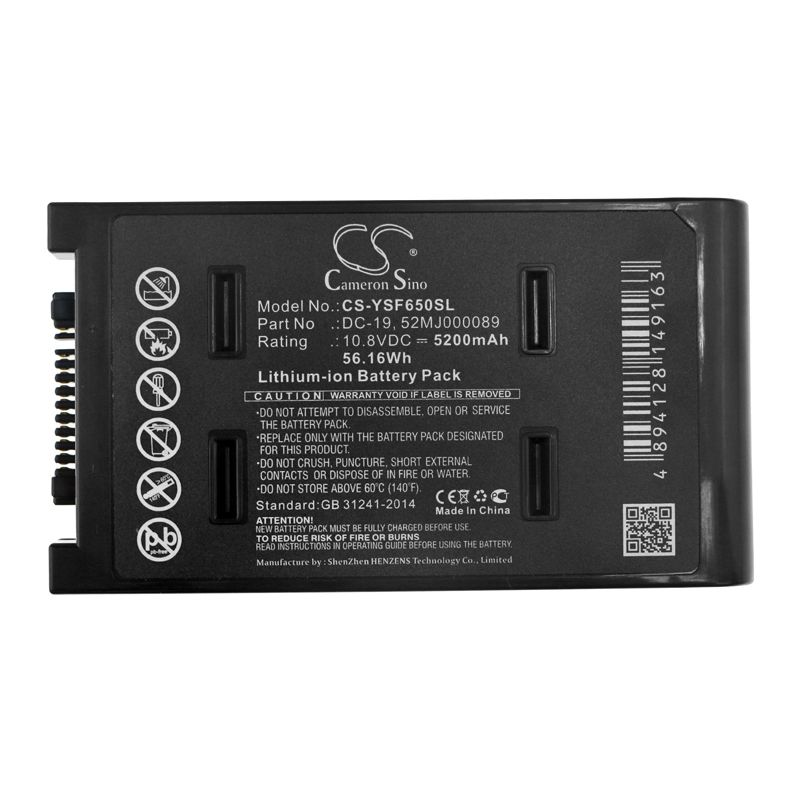 Li-ion Battery fits Yut, Cts-1002, Cts-22a 10.8V, 5200mAh Equipment & Survey & Test Cameron Sino Technology Limited