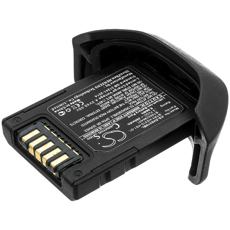 Li-ion Battery fits Zebra, Hs3100 3.7V, 260mAh Barcode Scanner Cameron Sino Technology Limited