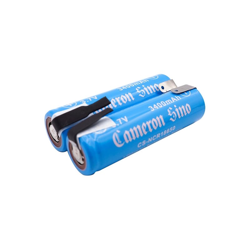 Li-ion Battery Includes 2pcs Pack With Tabs 3.7v, 3400mah 18650 Cameron Sino Technology Limited