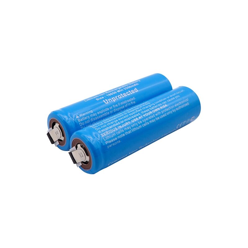 Li-ion Battery Includes 2pcs Pack With Tabs 3.7v, 3400mah 18650 Cameron Sino Technology Limited