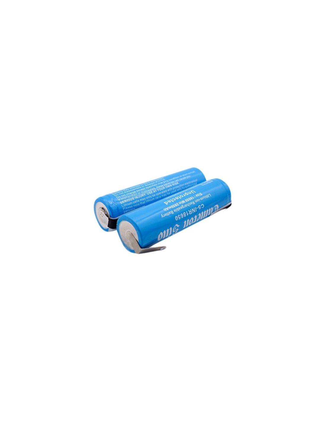Li-ion Battery Includes 2pcs Pack with With Tabs 3.7V, 2900mAh 18650 Cameron Sino Technology Limited