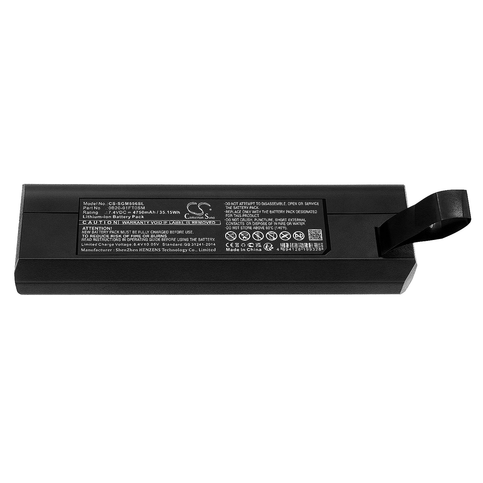 Li-ion, Cable Modem Battery fits Sagemcom B5566b, 7.4V, 4750mAh Cable Modem Cameron Sino Technology Limited