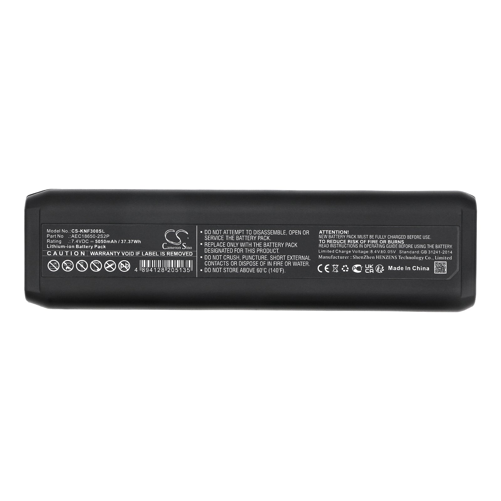 Li-ion, Communication & Conferencing Battery fits Konftel 300m, 300mx, 7.4V, 5050mAh Communication & Conferencing Cameron Sino Technology Limited