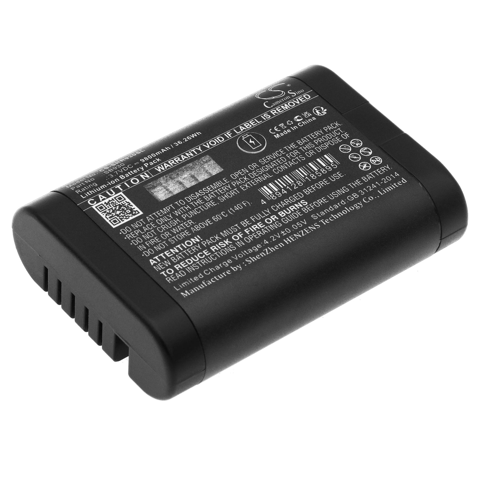 Li-ion, Communication & Conferencing Battery fits Shure Mxcw640, Powers Mxcw640 Wireless Confer, 3.7V, 9800mAh Communication & Conferencing Cameron Sino Technology Limited
