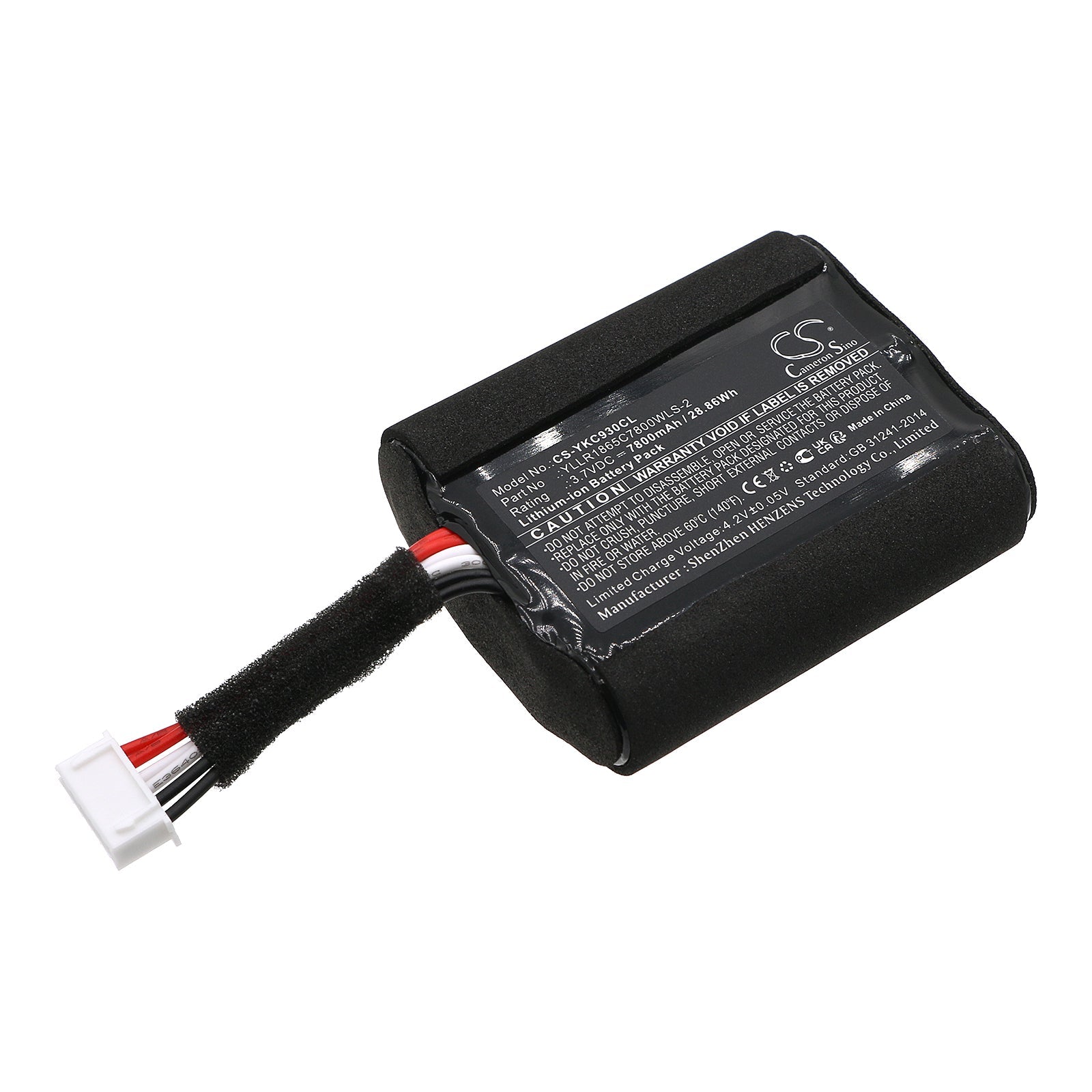 Li-ion, Communication & Conferencing Battery fits Yealink Cp930w, 3.7V, 7800mAh Communication & Conferencing Cameron Sino Technology Limited