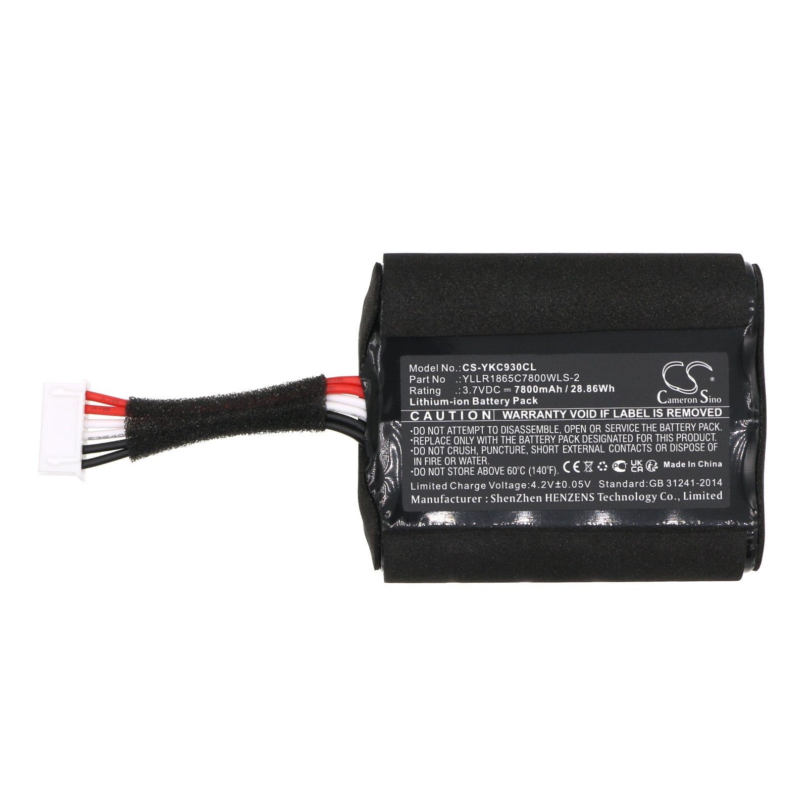 Li-ion, Communication & Conferencing Battery fits Yealink Cp930w, 3.7V, 7800mAh Communication & Conferencing Cameron Sino Technology Limited