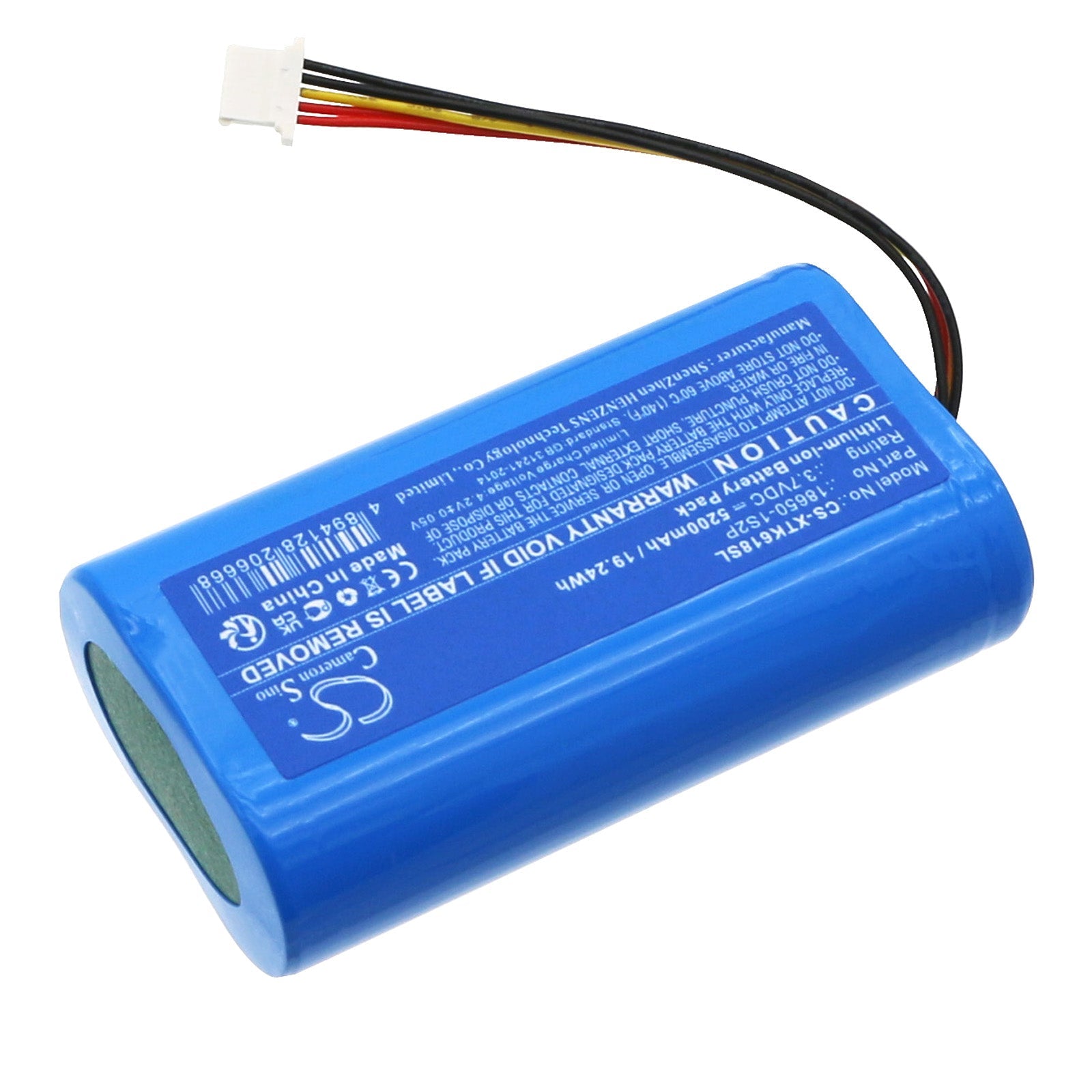 Li-ion, Diagnostic Scanner Battery fits Xtool Inplus Ik618 Automotive Key Pr, 3.7V, 5200mAh Diagnostic Scanner Cameron Sino Technology Limited