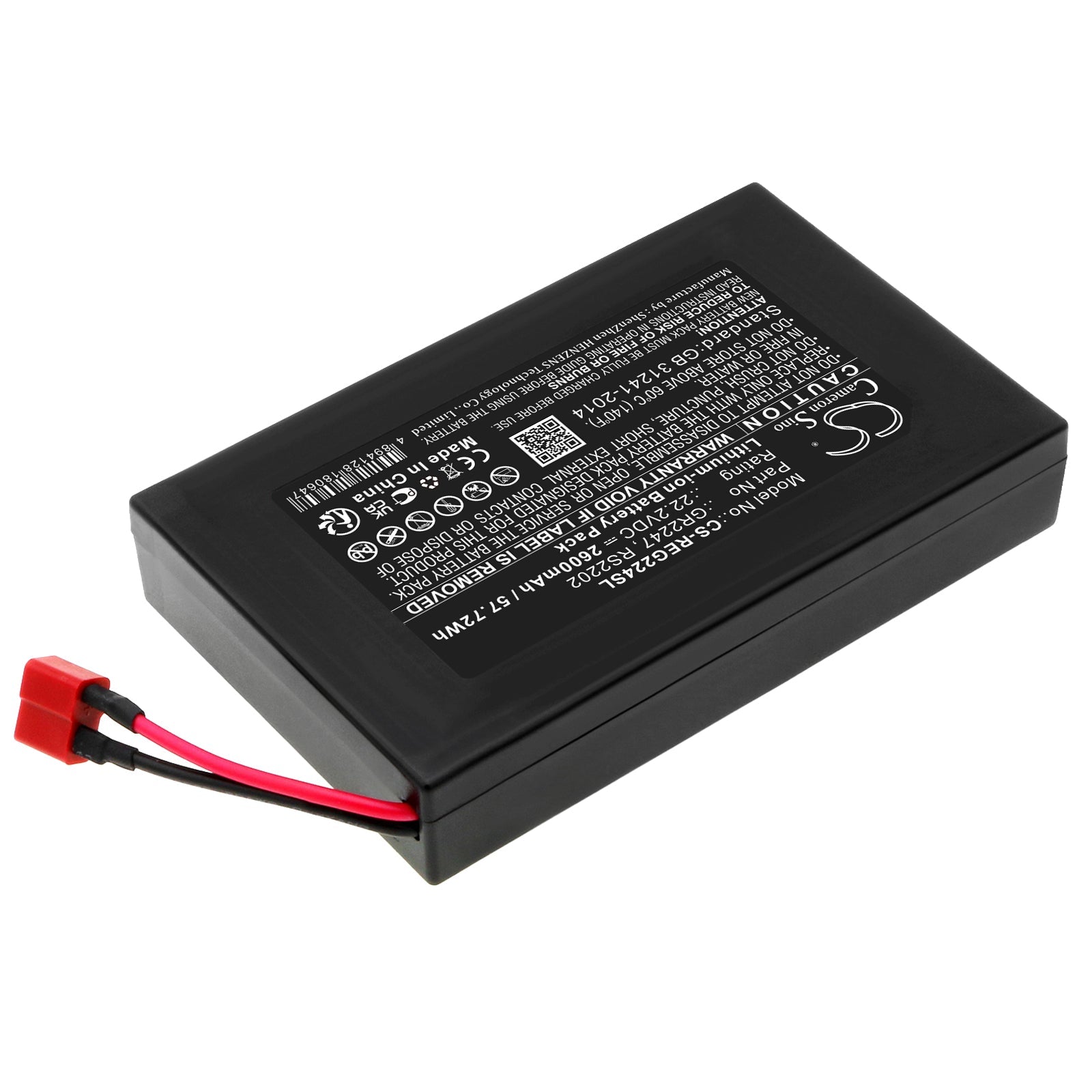 Li-ion, Electric Scooter Battery fits Razor Ripstik Electric Caster Board, 22.2V, 2600mAh Electric Scooter Cameron Sino Technology Limited
